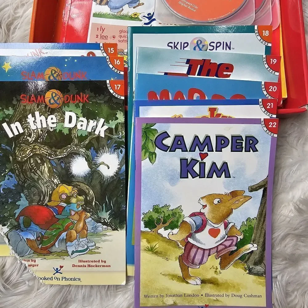 Hooked On Phonics Lot Learn To Read Letters Sounds Discs Books Cards